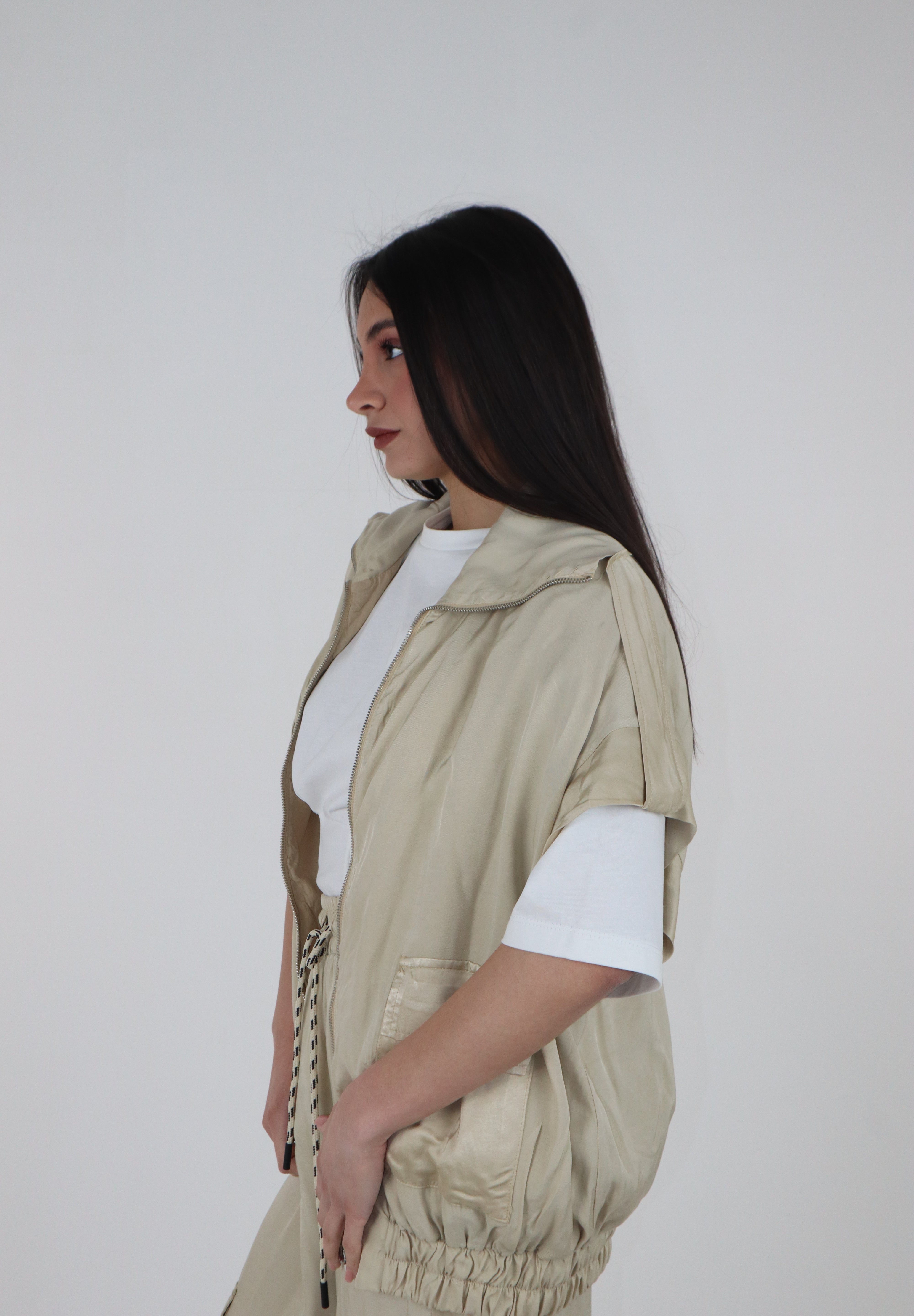 GILET ARMY SABBIA