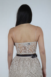 TOP IN PIZZO BEIGE