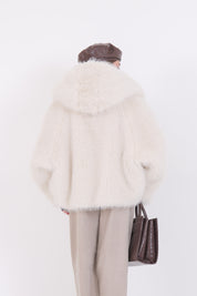 FUR ZAIRA WHITE