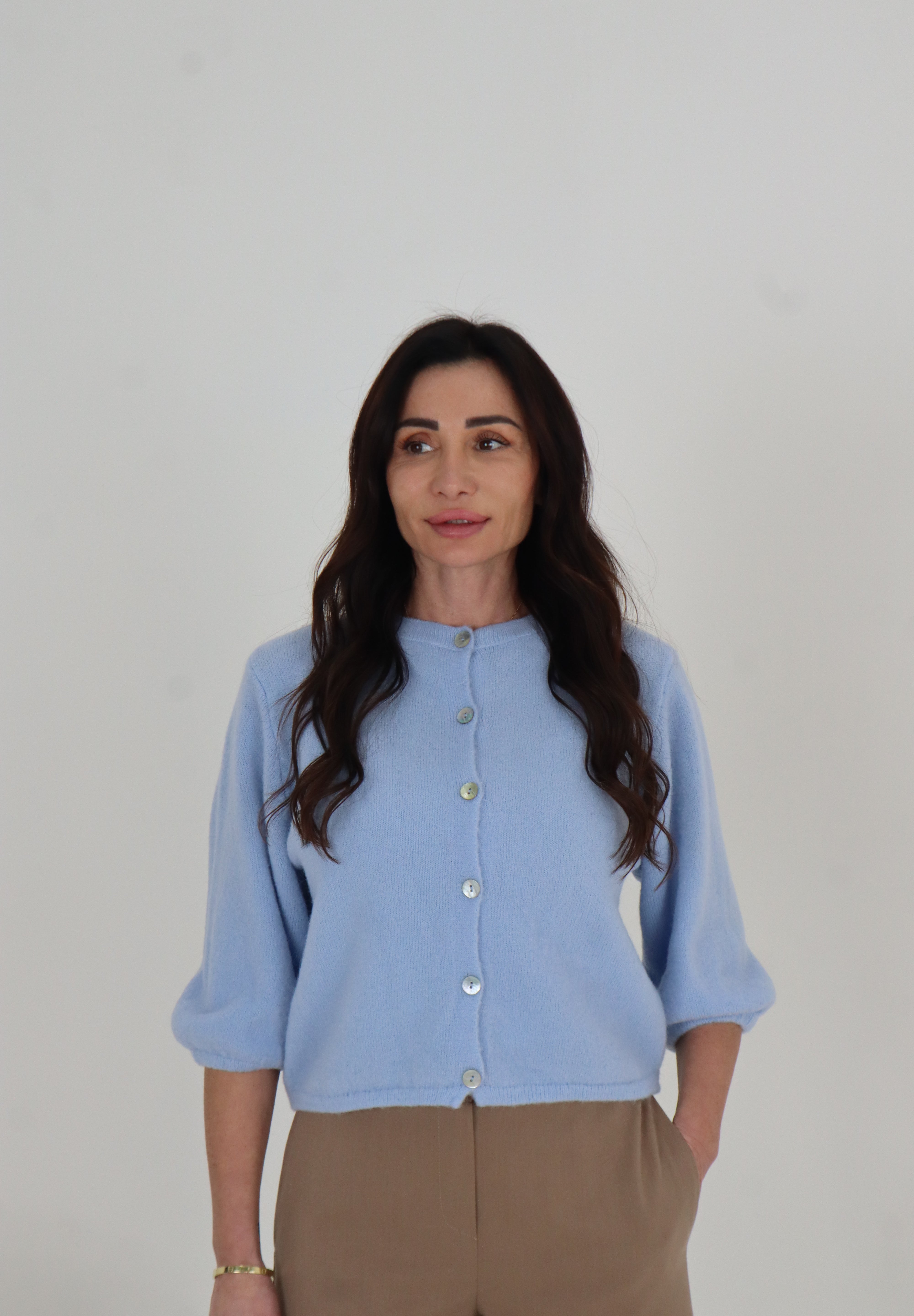 CARDIGAN CLARA CELESTE