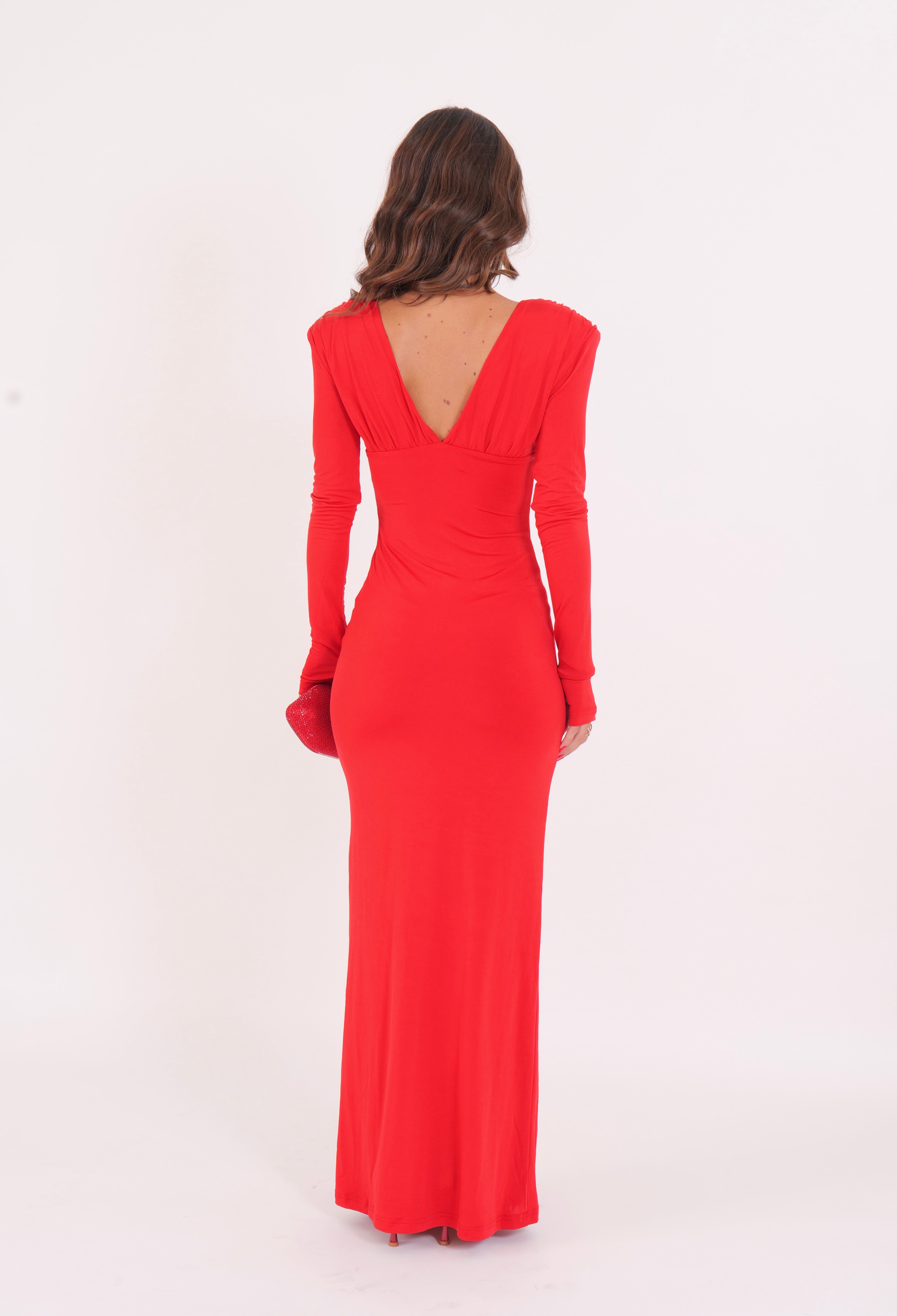 DRESS AYSEN ROSSO
