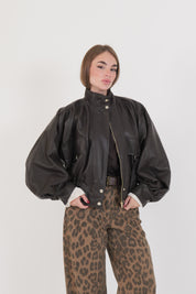 GIACCA IN PELLE MORO DIXIE