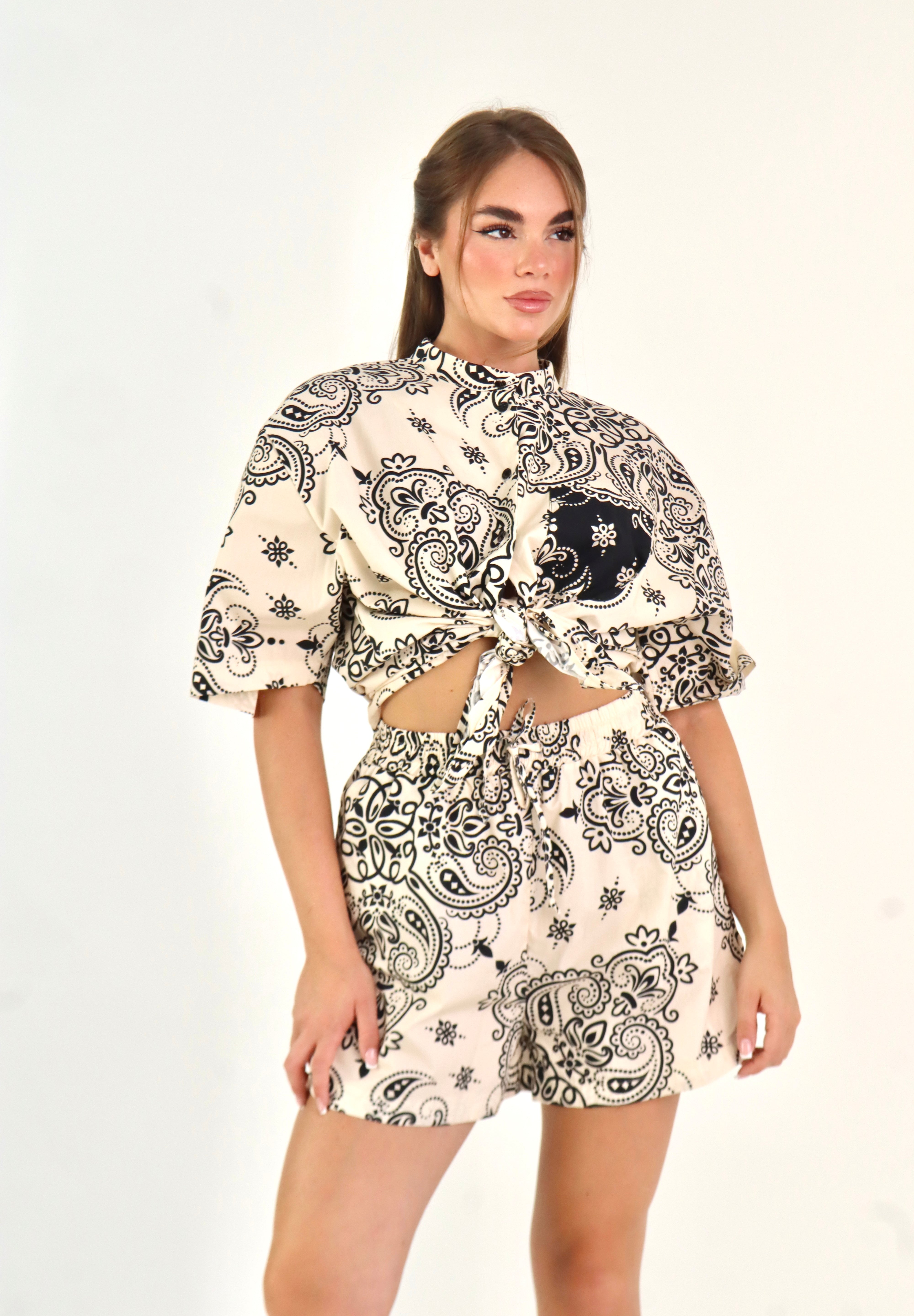 CAMICIA JACQUARD