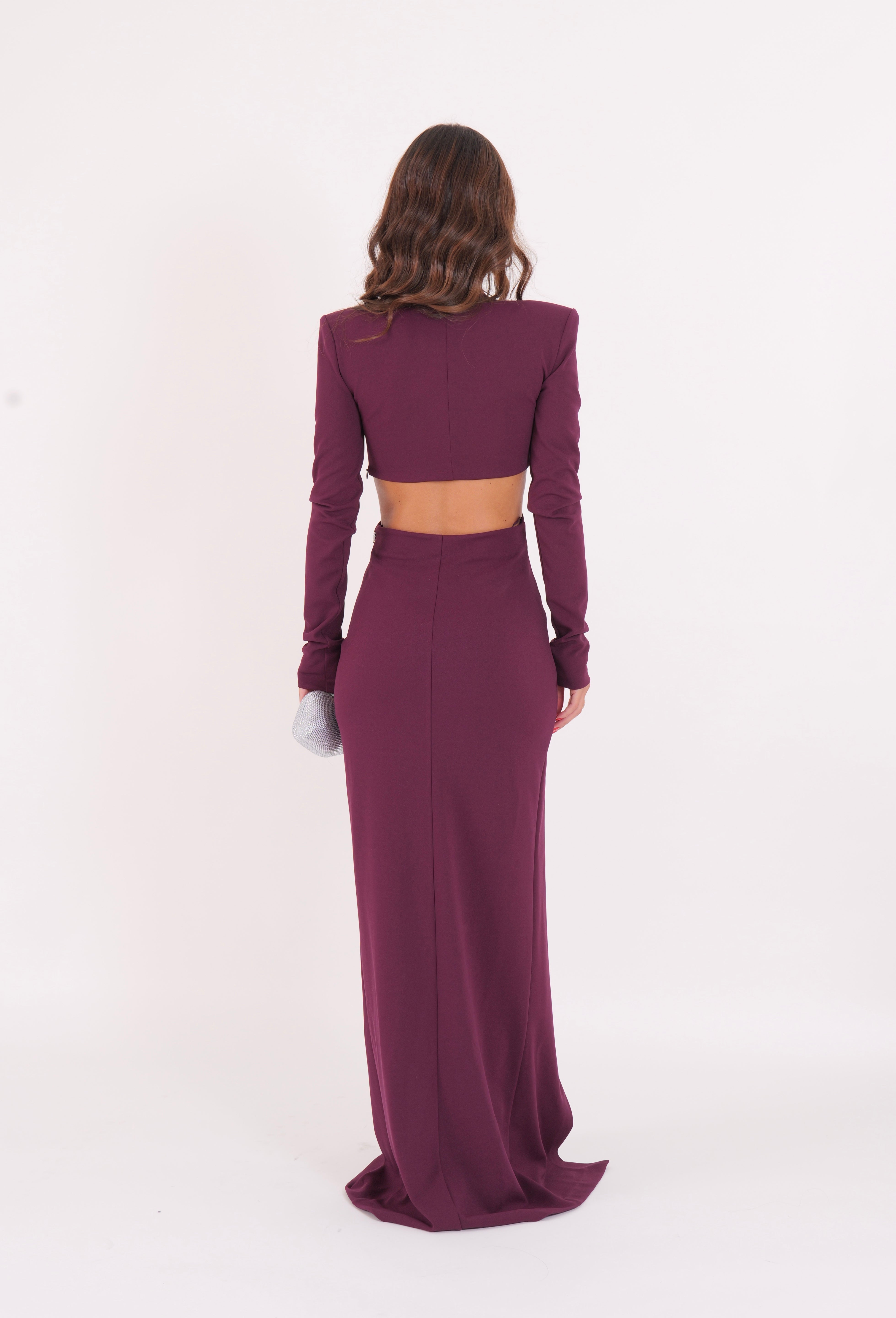 LONG DRESS DAFNE RUBY NOIR