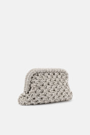 POCHETTE KAIRA ARGENTO