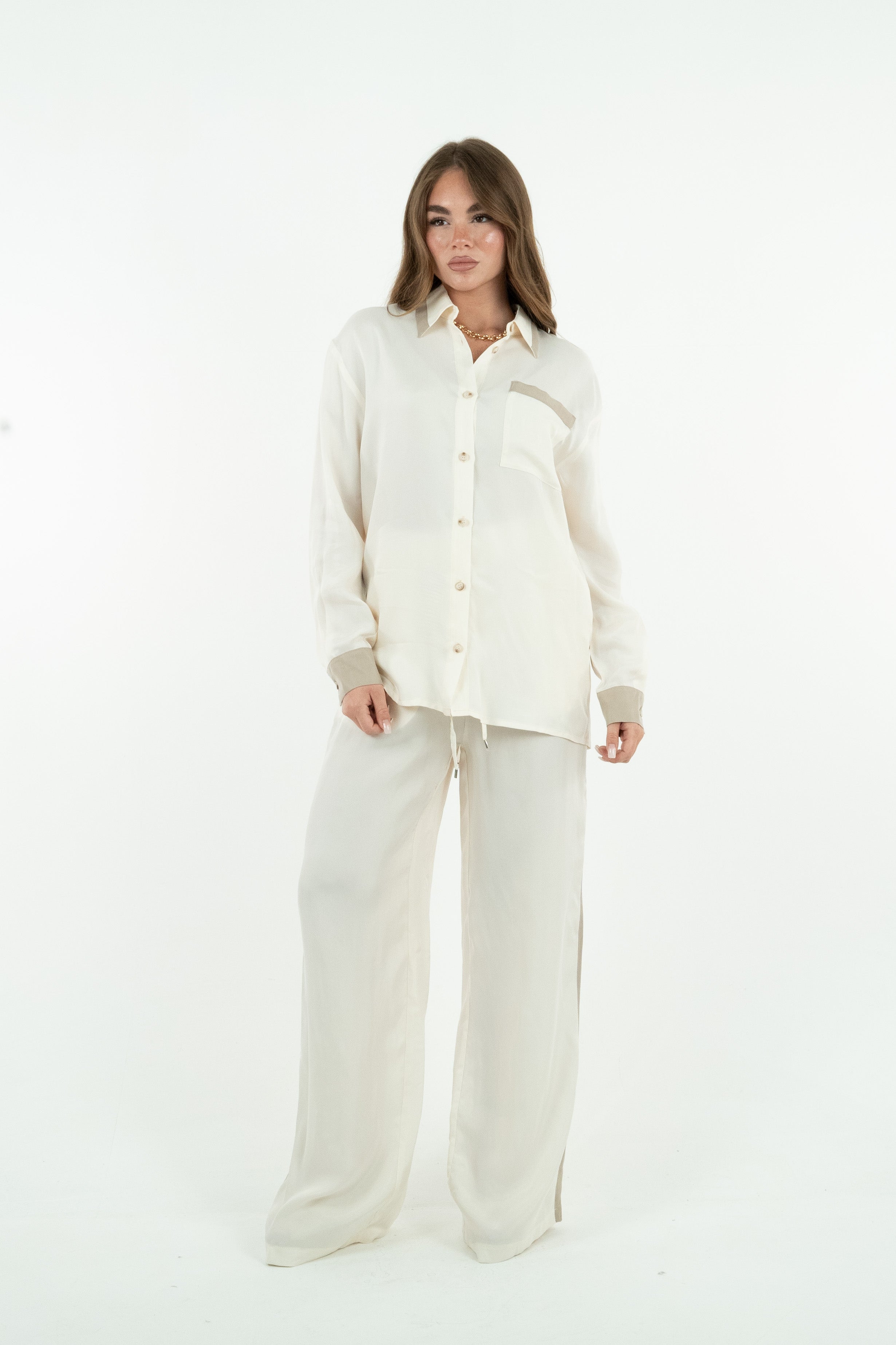 PANTALONI JESS BEIGE
