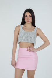 MINI GONNA MARFA ROSA