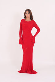 DRESS ALGEDI ROSSO