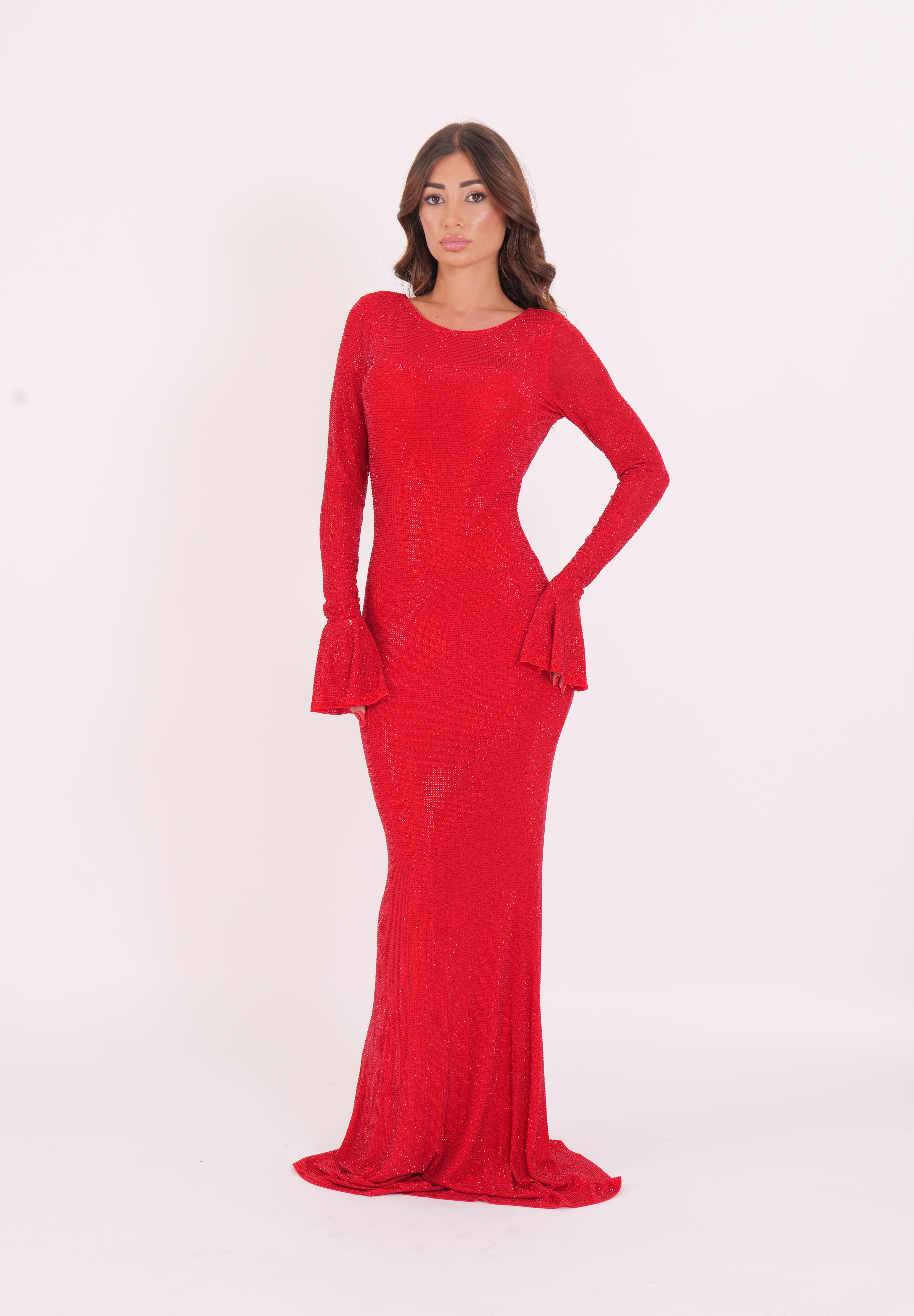 DRESS ALGEDI ROSSO