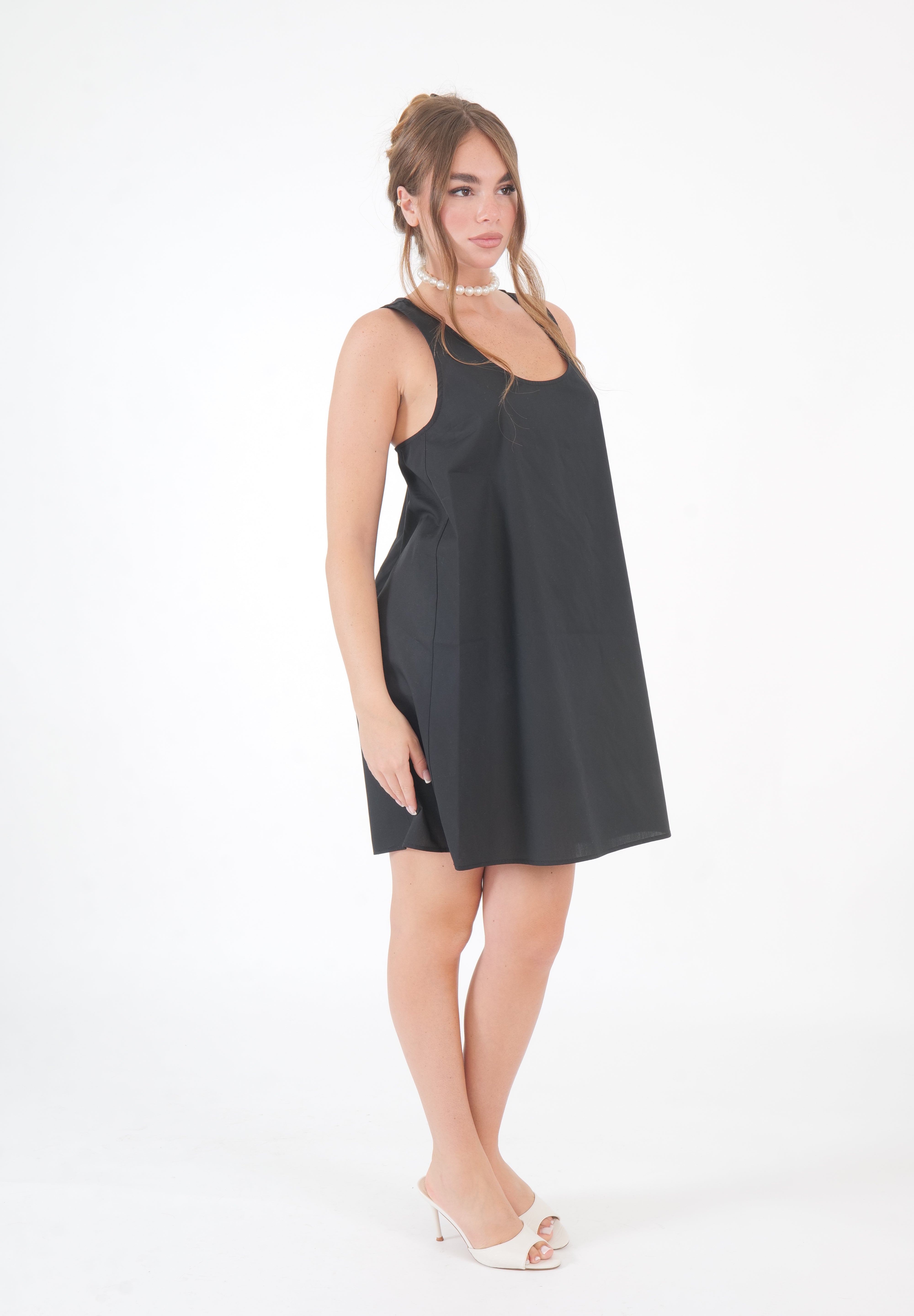 MINI DRESS FIOCCO NERO