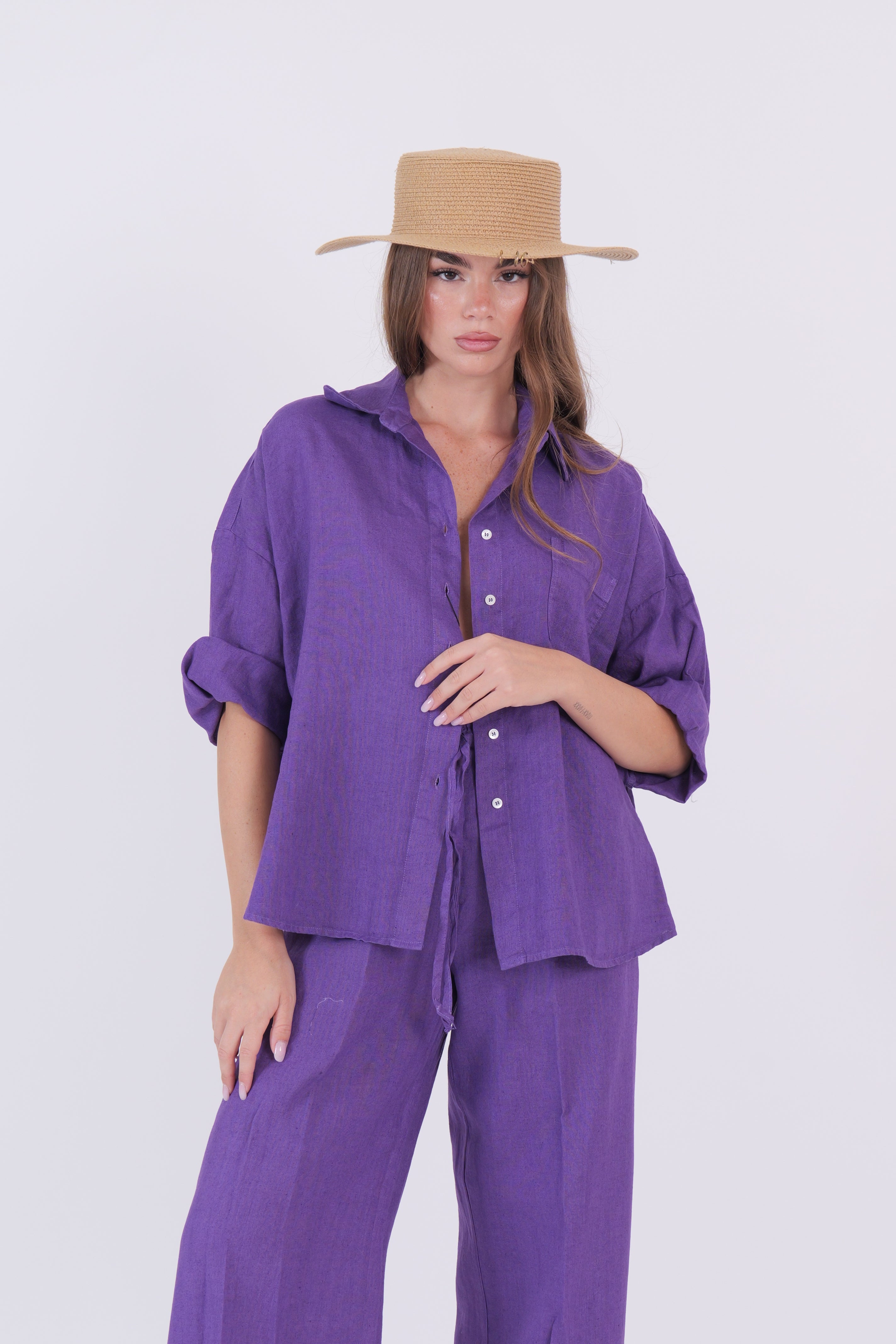 CAMICIA VIOLA DIXIE