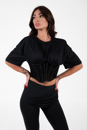 CORSET TOP JETT