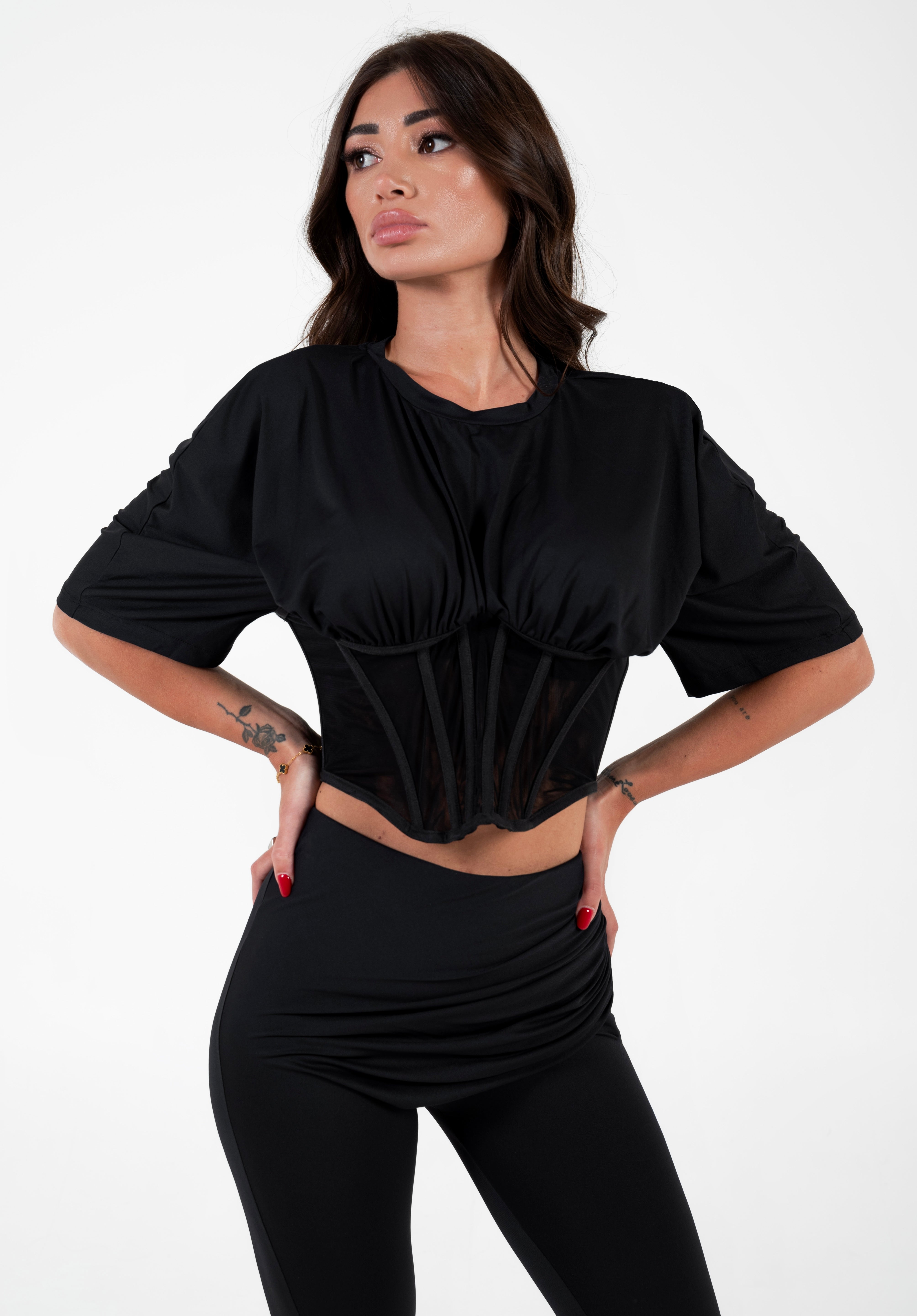 CORSET TOP JET 