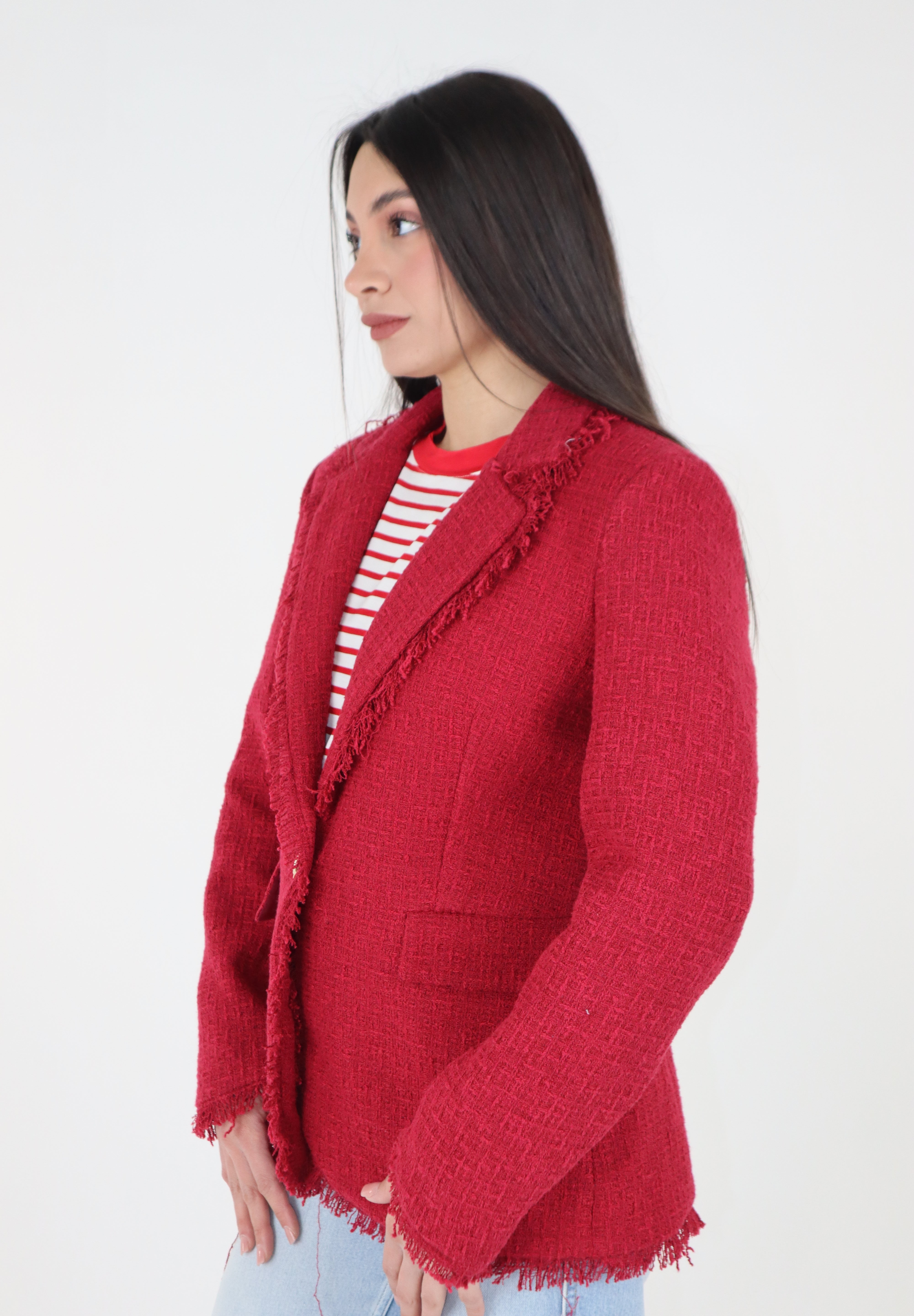 GIACCA CELINE ROSSA
