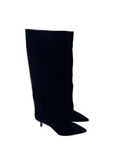 STIVALE CAMOSCIO NERO