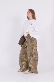 PANTALONE MIMETICO VERDE