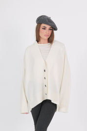 CARDIGAN OFF WHITE AKEP