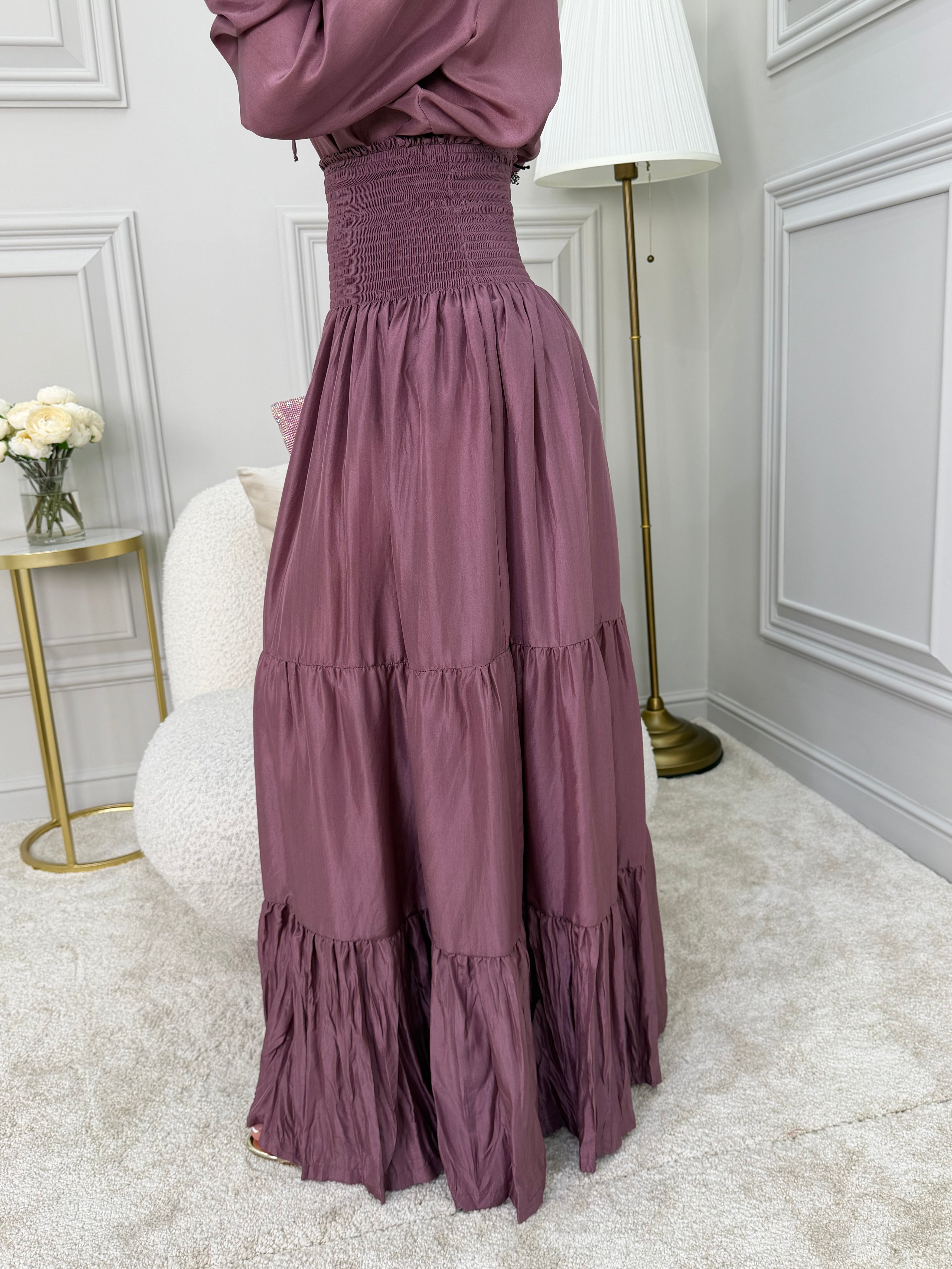 LONG SKIRT MINA BERRY LOVE