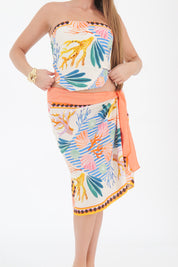 GONNA CORTA PAREO FOULARD
