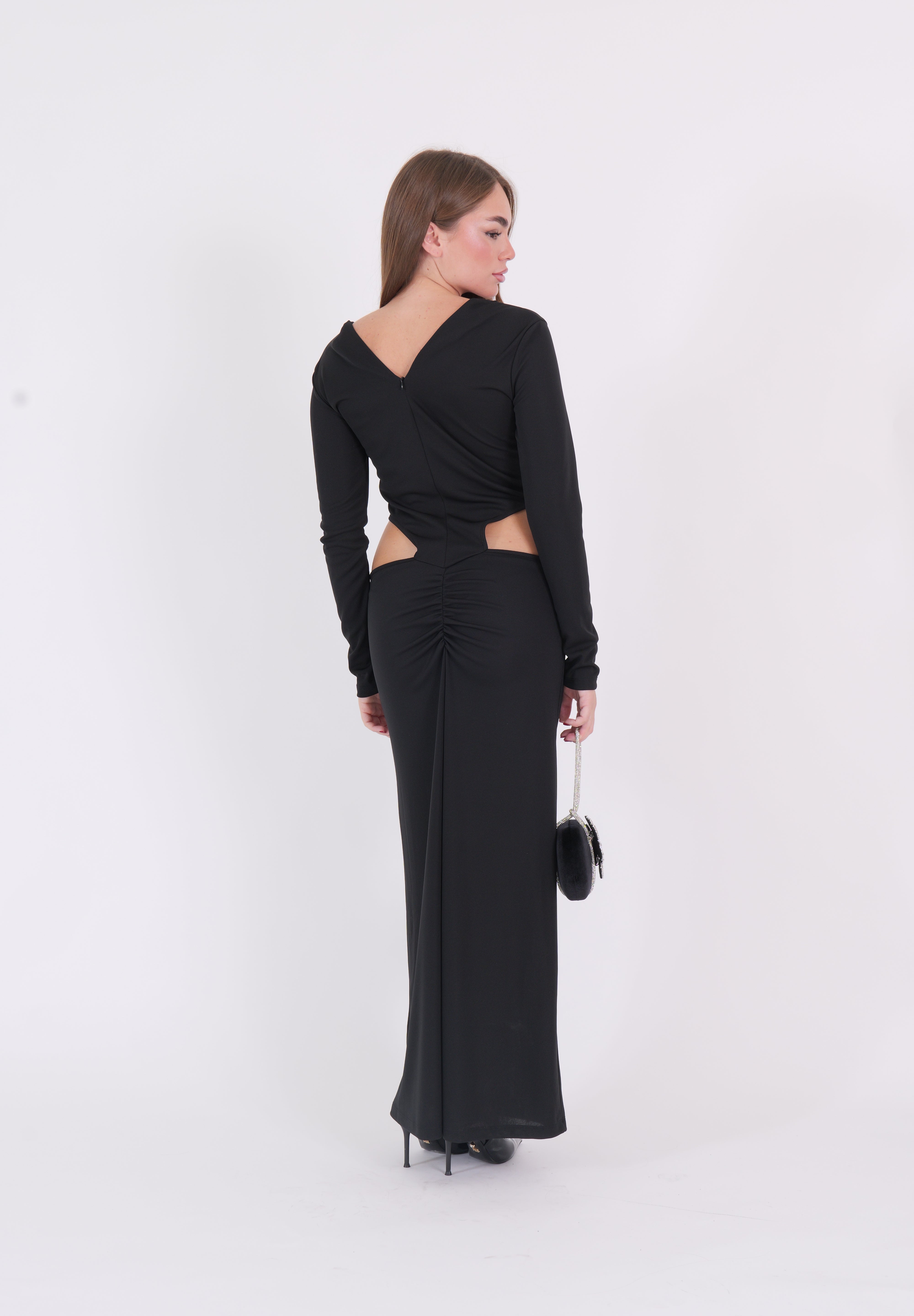 ABITO CUT OUT NERO