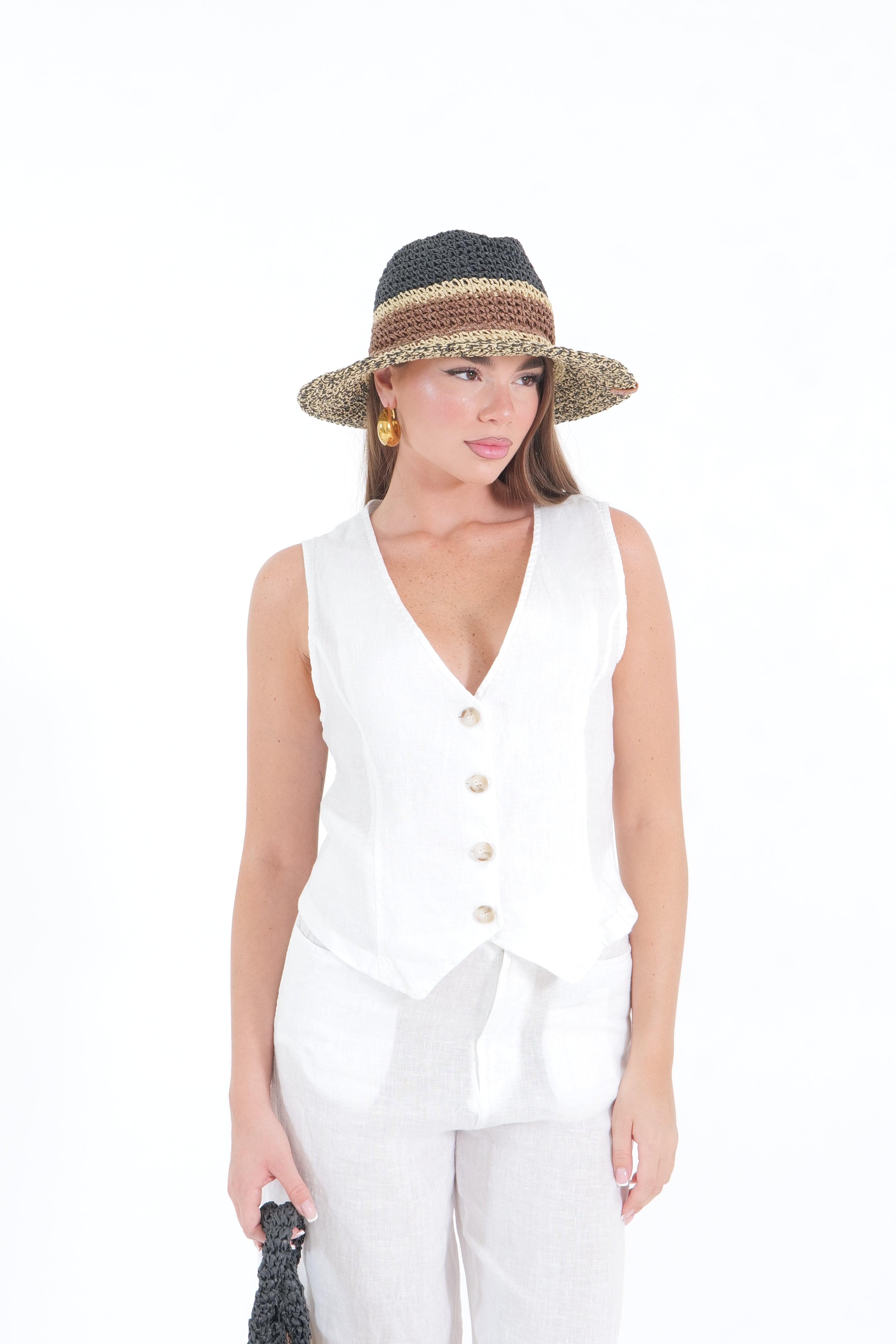 GILET LINO BIANCO