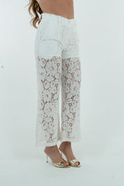 PANTALONE BUNNY BIANCO