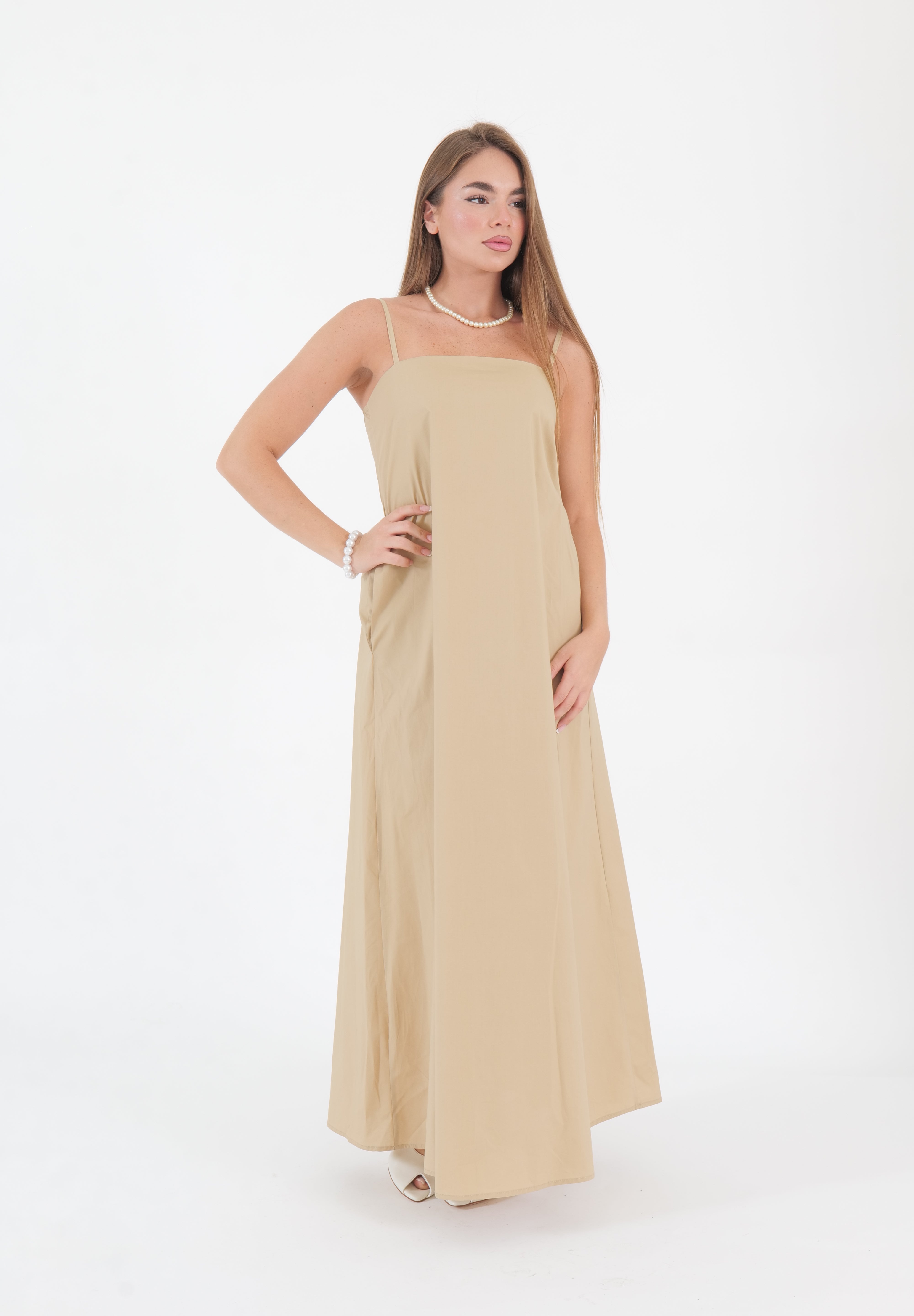 ABITO COTTON CAMEL