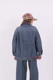 GIACCA WILLA DENIM BLU