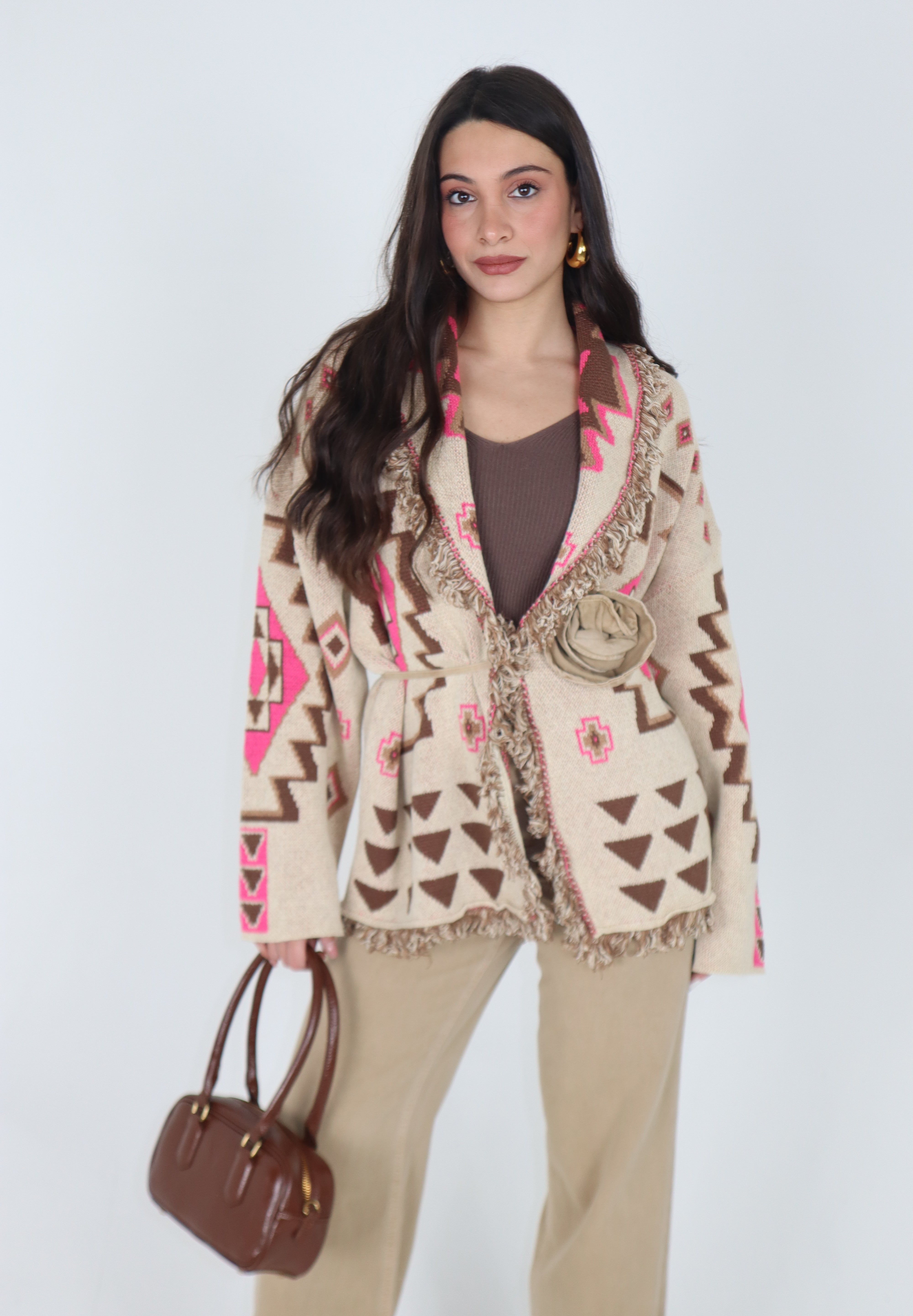 CARDIGAN MICOL FUXIA