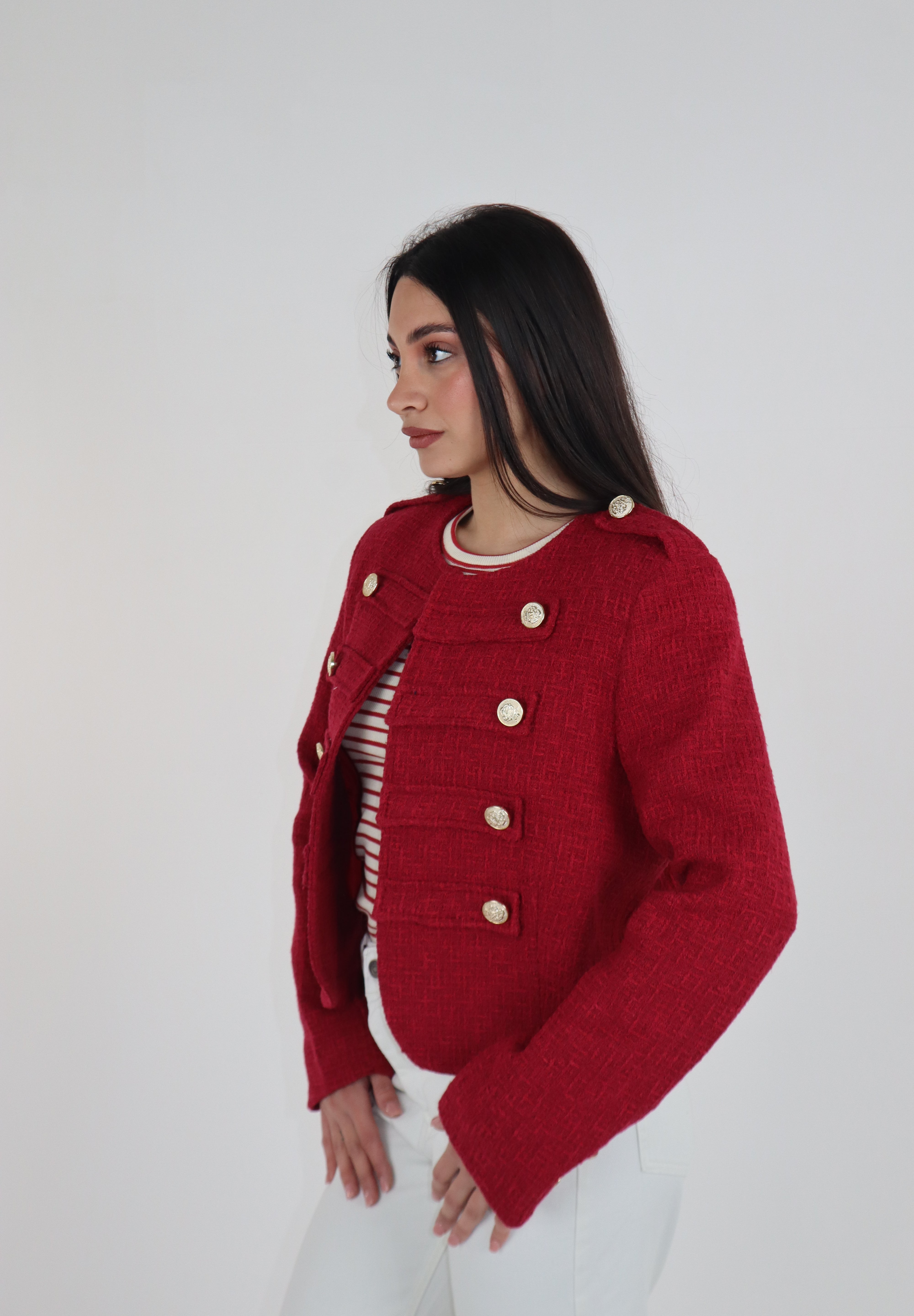 GIACCA NAPOLEONE ROSSO