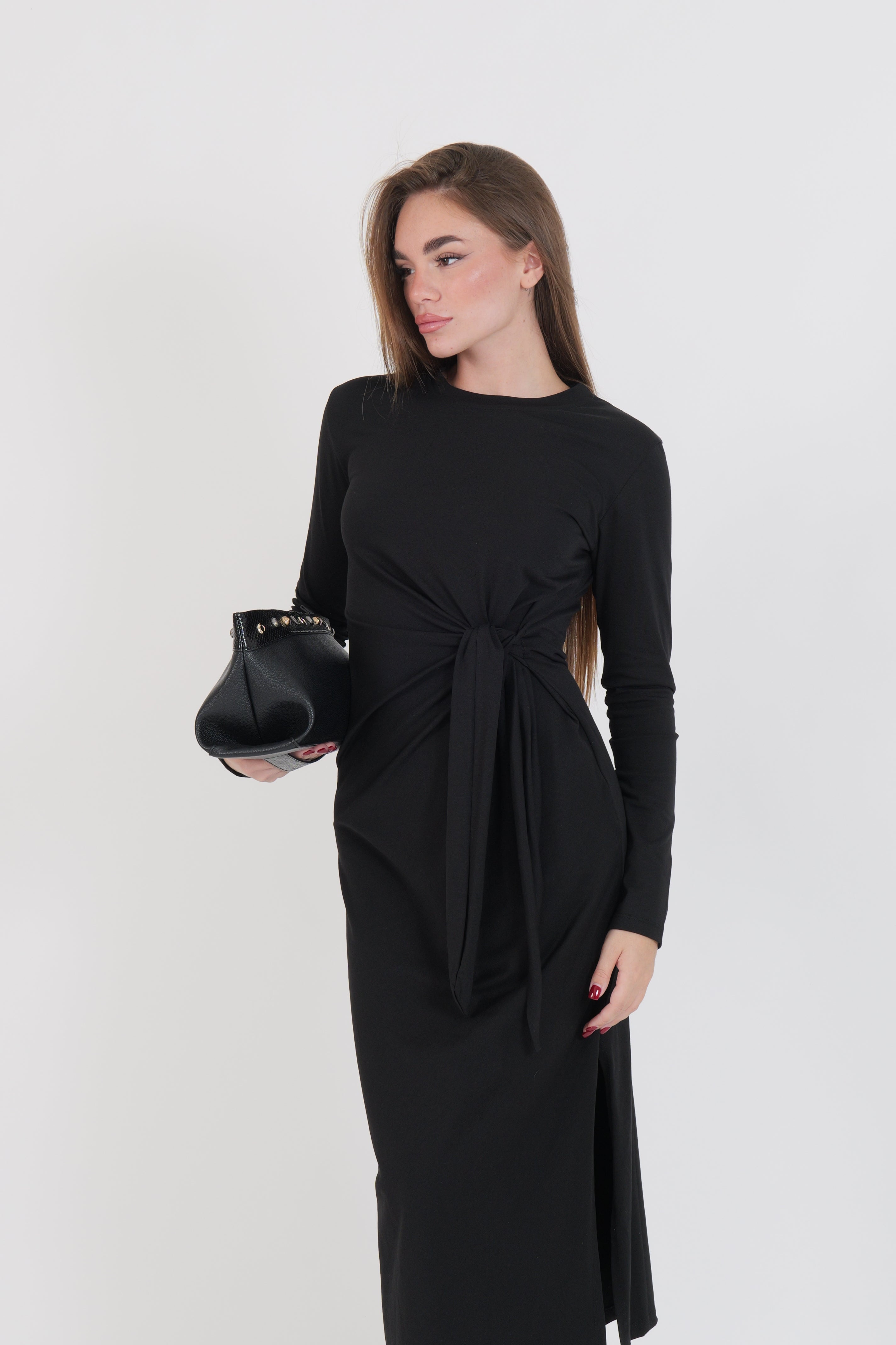 ABITO JERSEY NERO