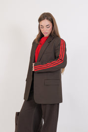 BLAZER MORO/ROSSO