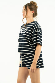 MAGLIA BICOLOR N• 5 BLU