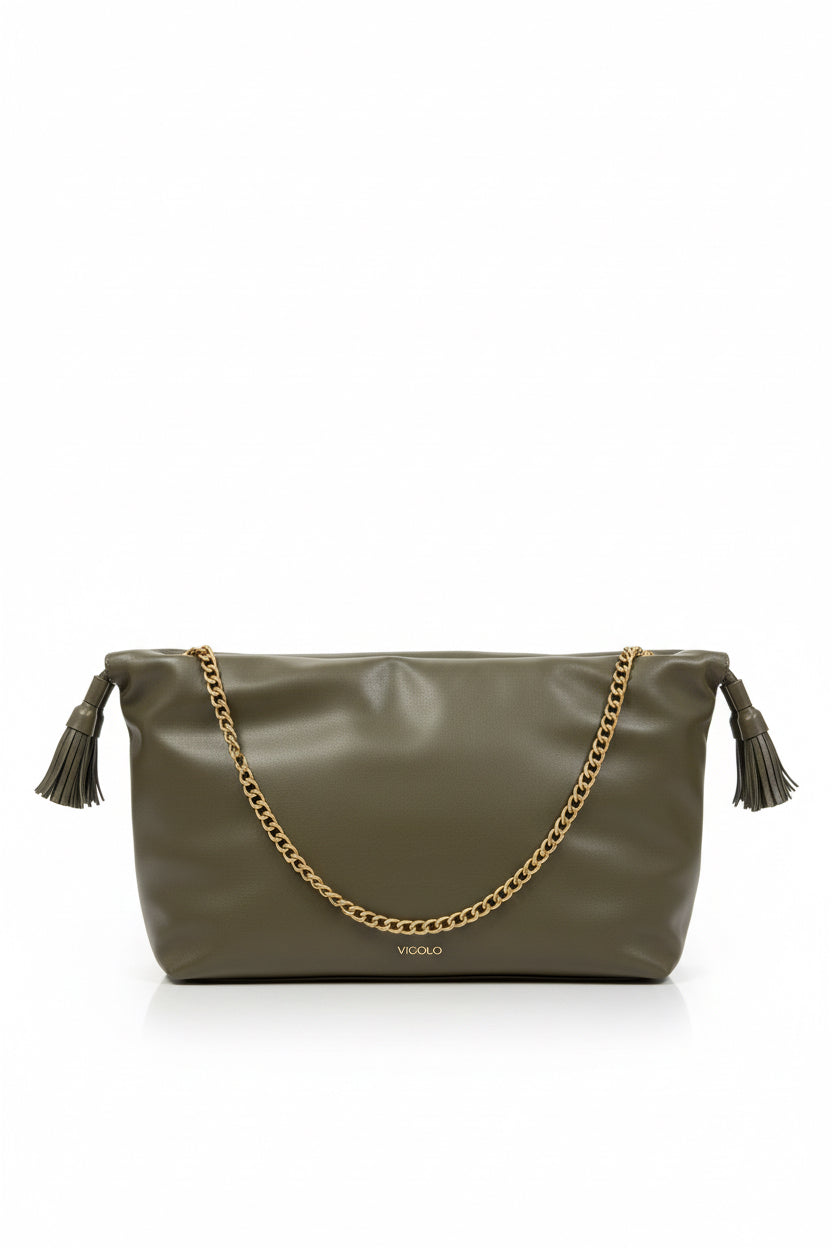 TASSEL BAG MILITARE