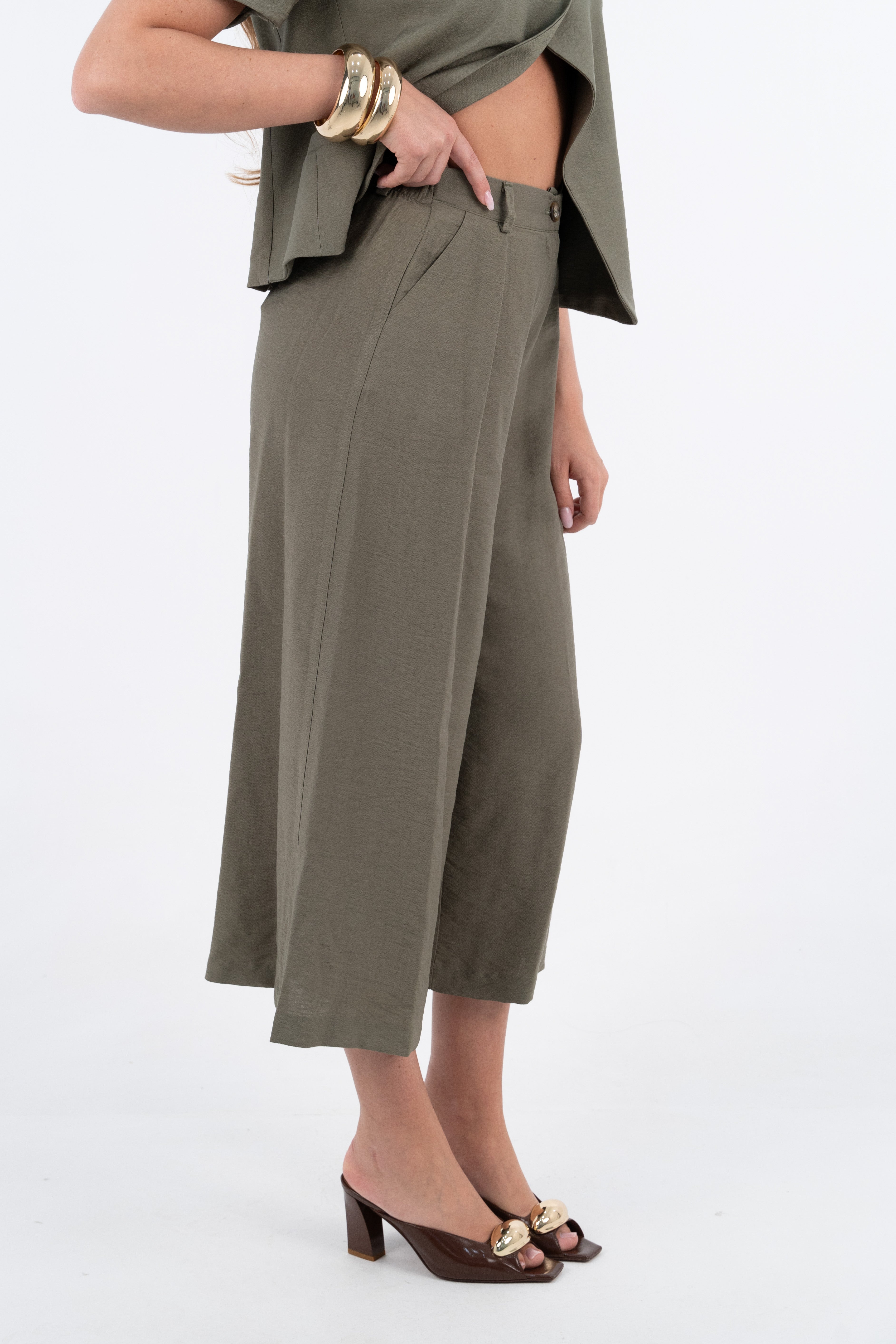 PANTALONE POCHEON MILITARE
