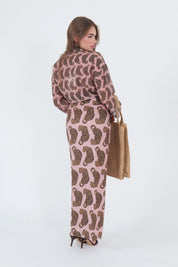 MAXI GONNA PAREO LEOPARD