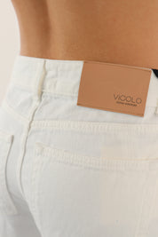 JEANS CHIARA MULTICOLOR BIANCO