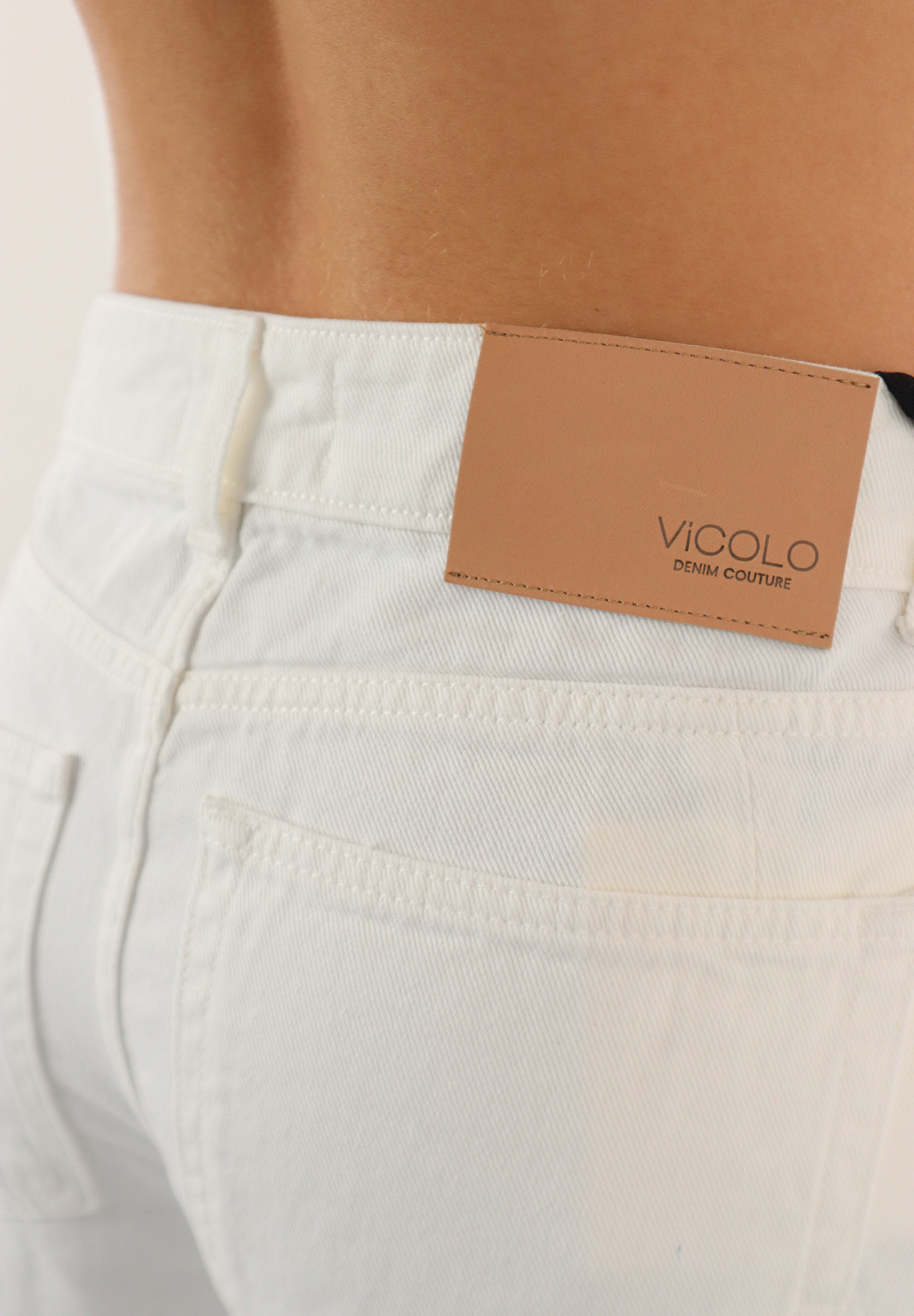 JEANS CHIARA MULTICOLOR BIANCO