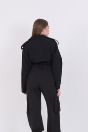 TRENCH CROP NERO
