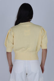 MAGLIA ELISA GIALLA