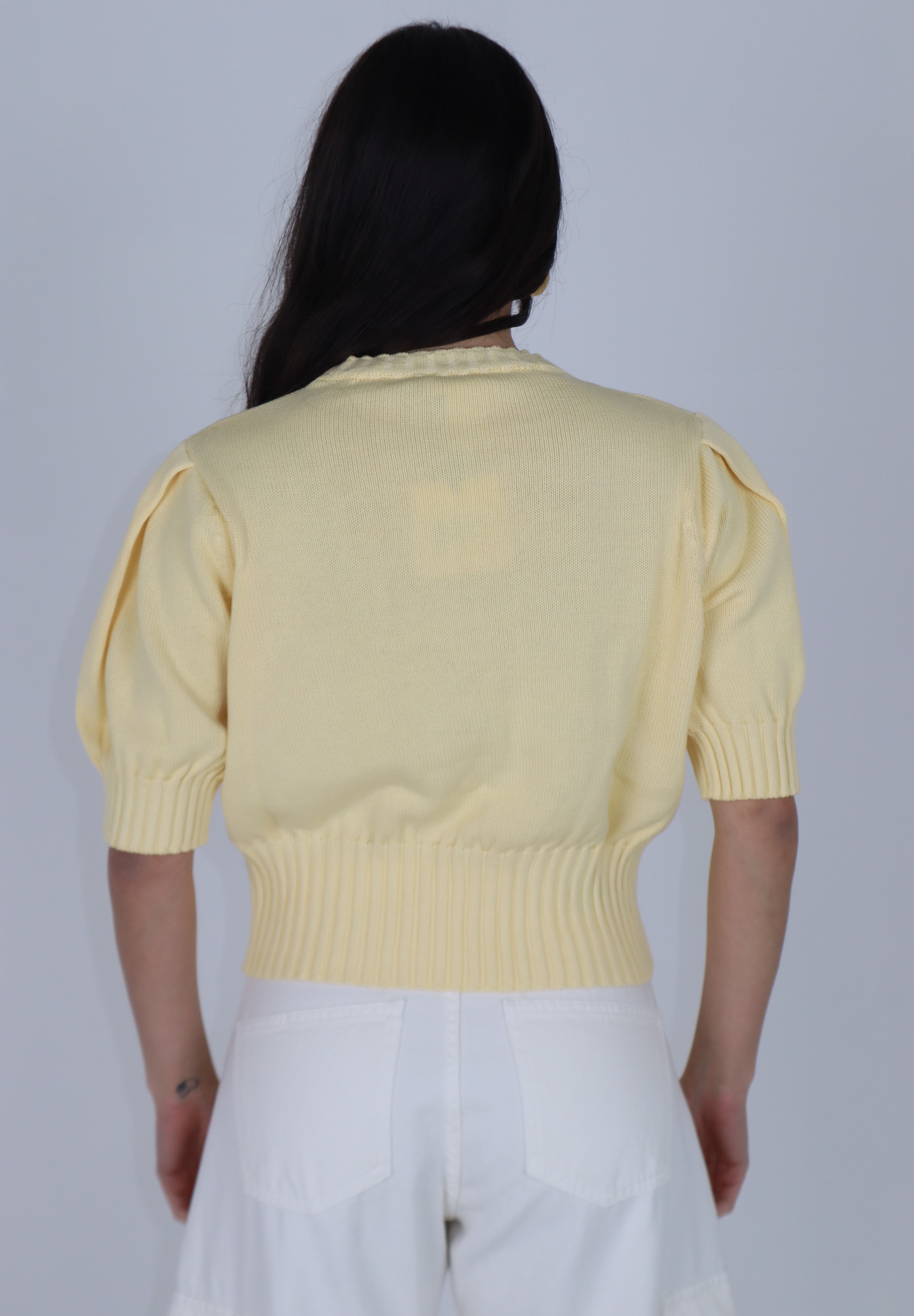 MAGLIA ELISA GIALLA