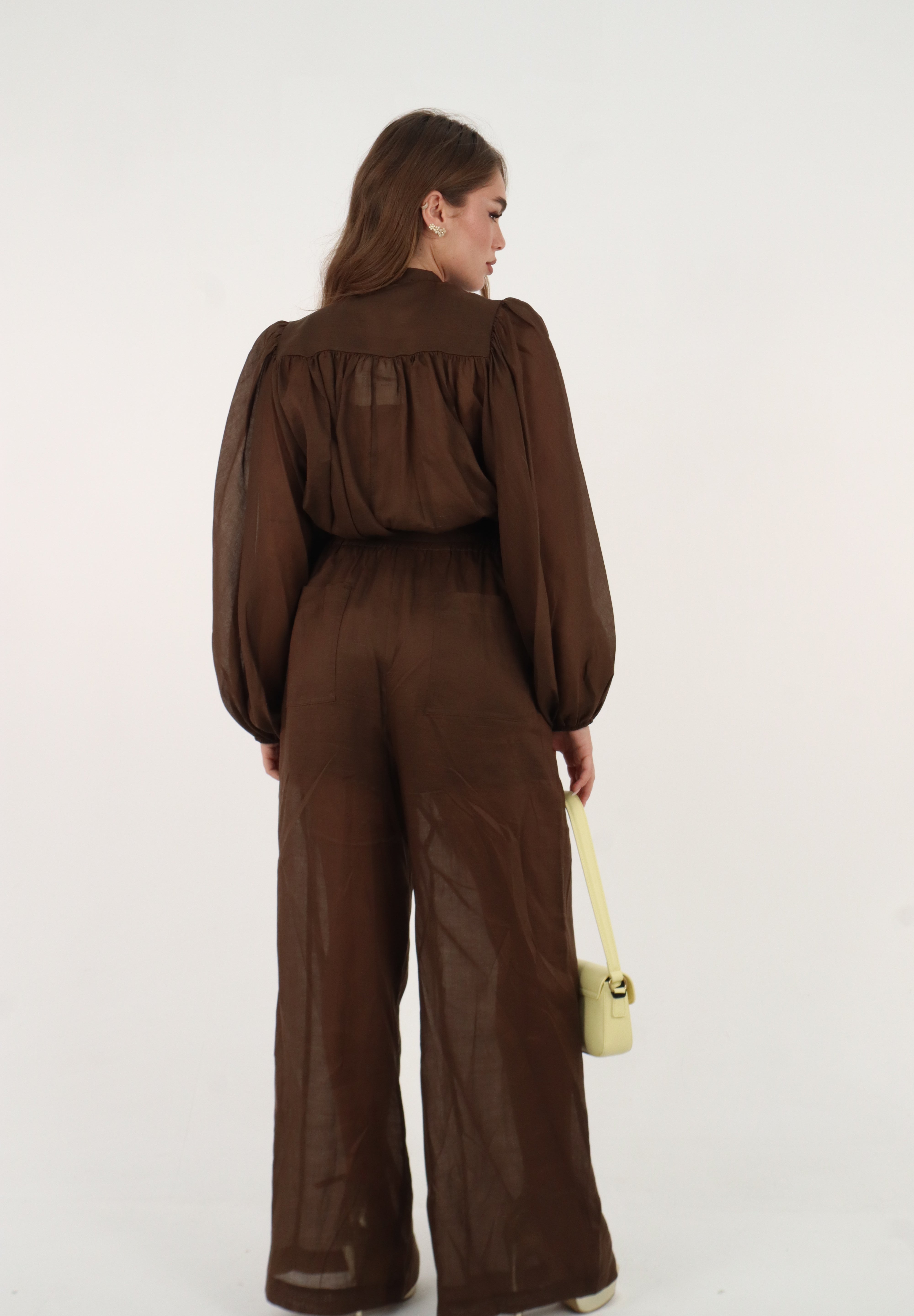 PANTALONE OIL MORO