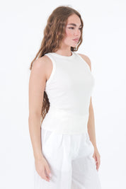 TOP COSTINE BIANCO