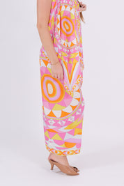 GONNA LUNGA MULTICOLOR