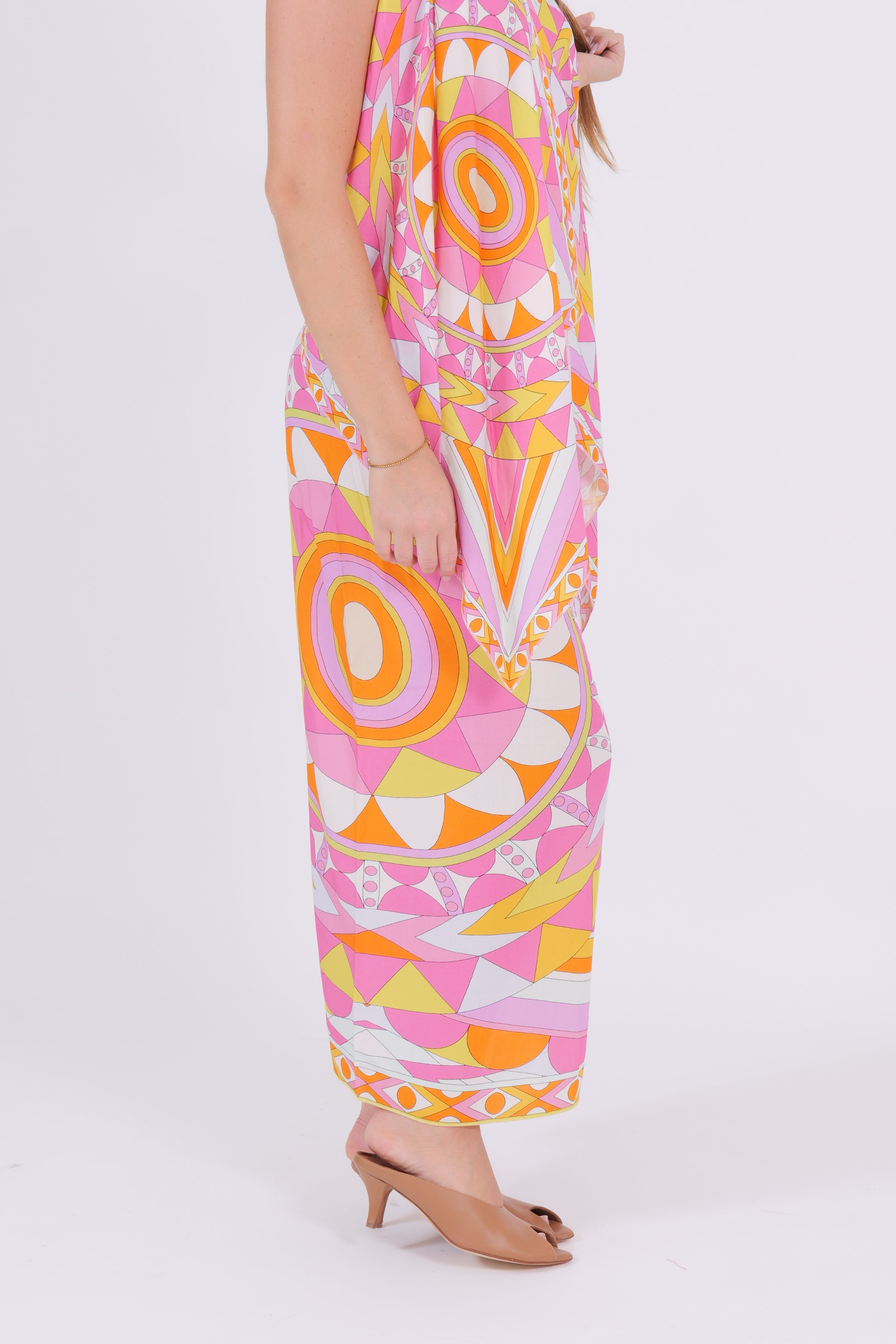 GONNA LUNGA MULTICOLOR