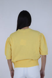 MAGLIA MEZZA MANICA SBUFFO YELLOW