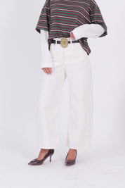 PANTALONE LOST BIANCO