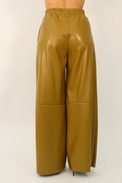 PANTALONE LEATHER COULISSE