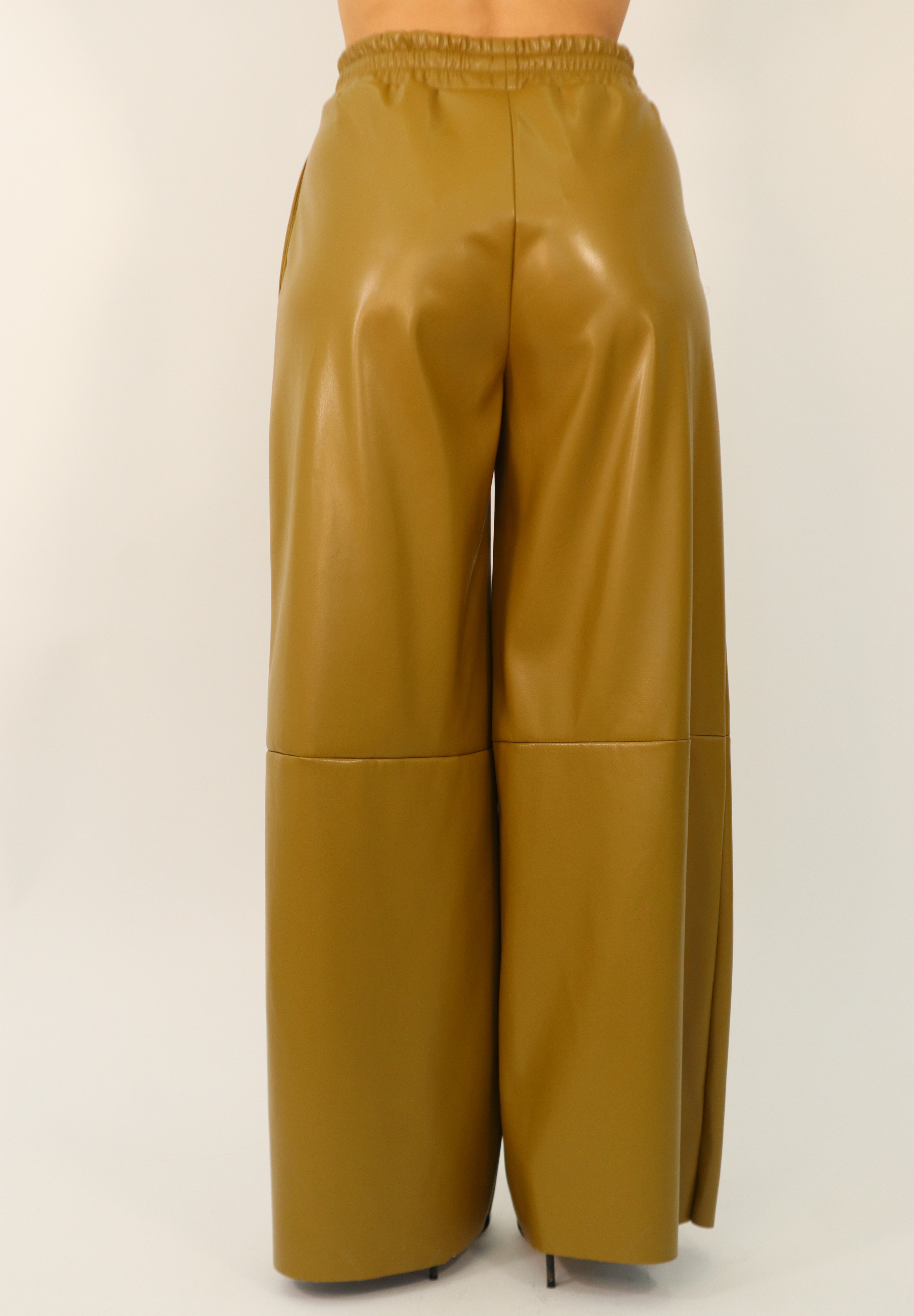 PANTALONE LEATHER COULISSE