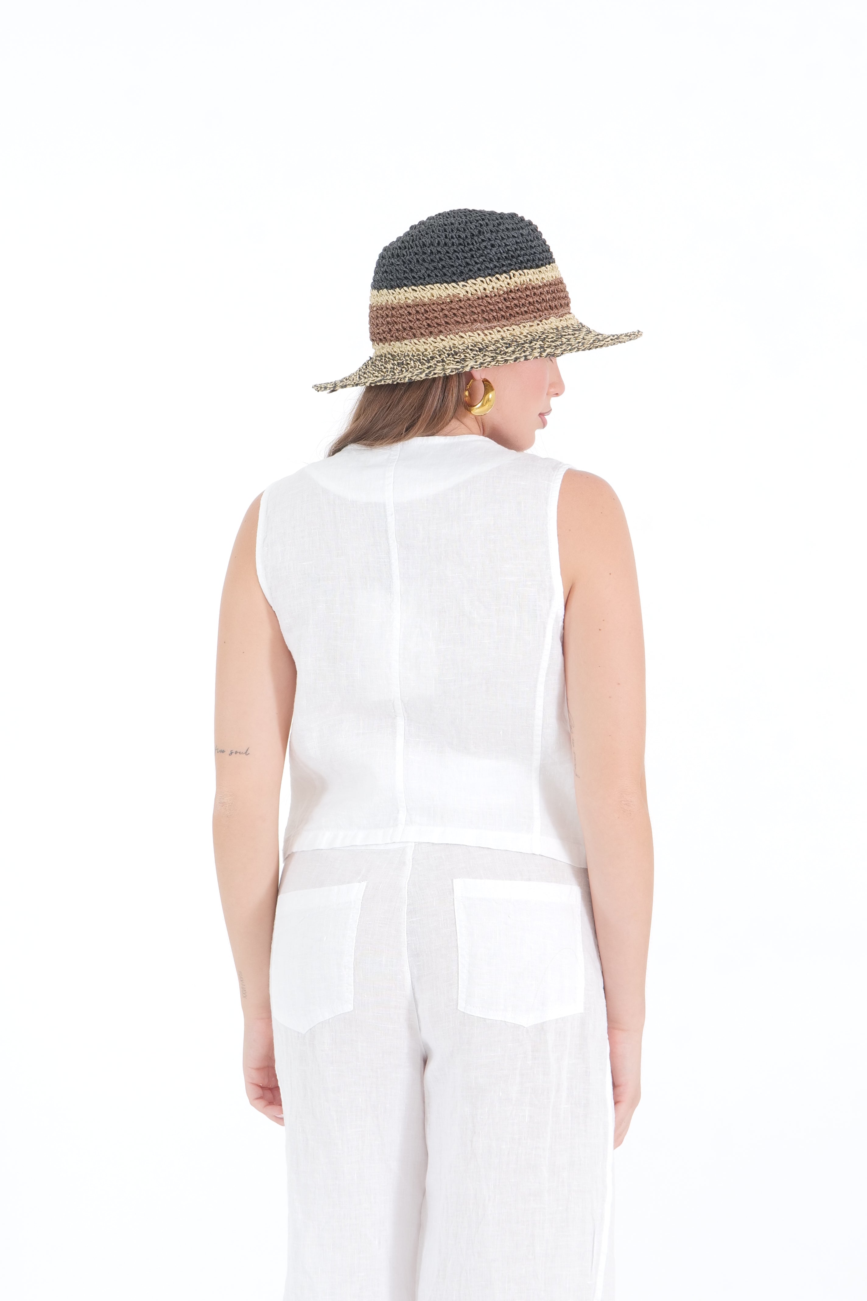 GILET LINO BIANCO